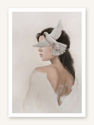 Winged II : fine art print