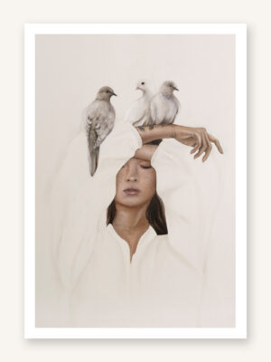 Winged III : fine art print