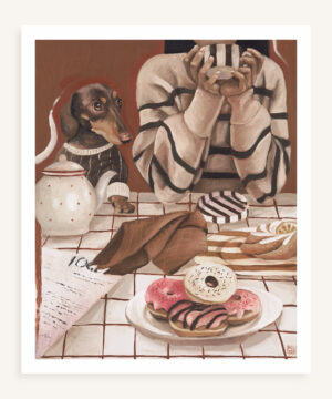 Breakfast with a friend : fine art print