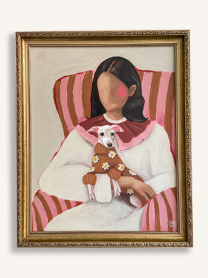 Raw Forms I Linear Body: oryginał 40x50