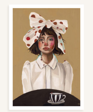 Seven Ladybugs : fine art print